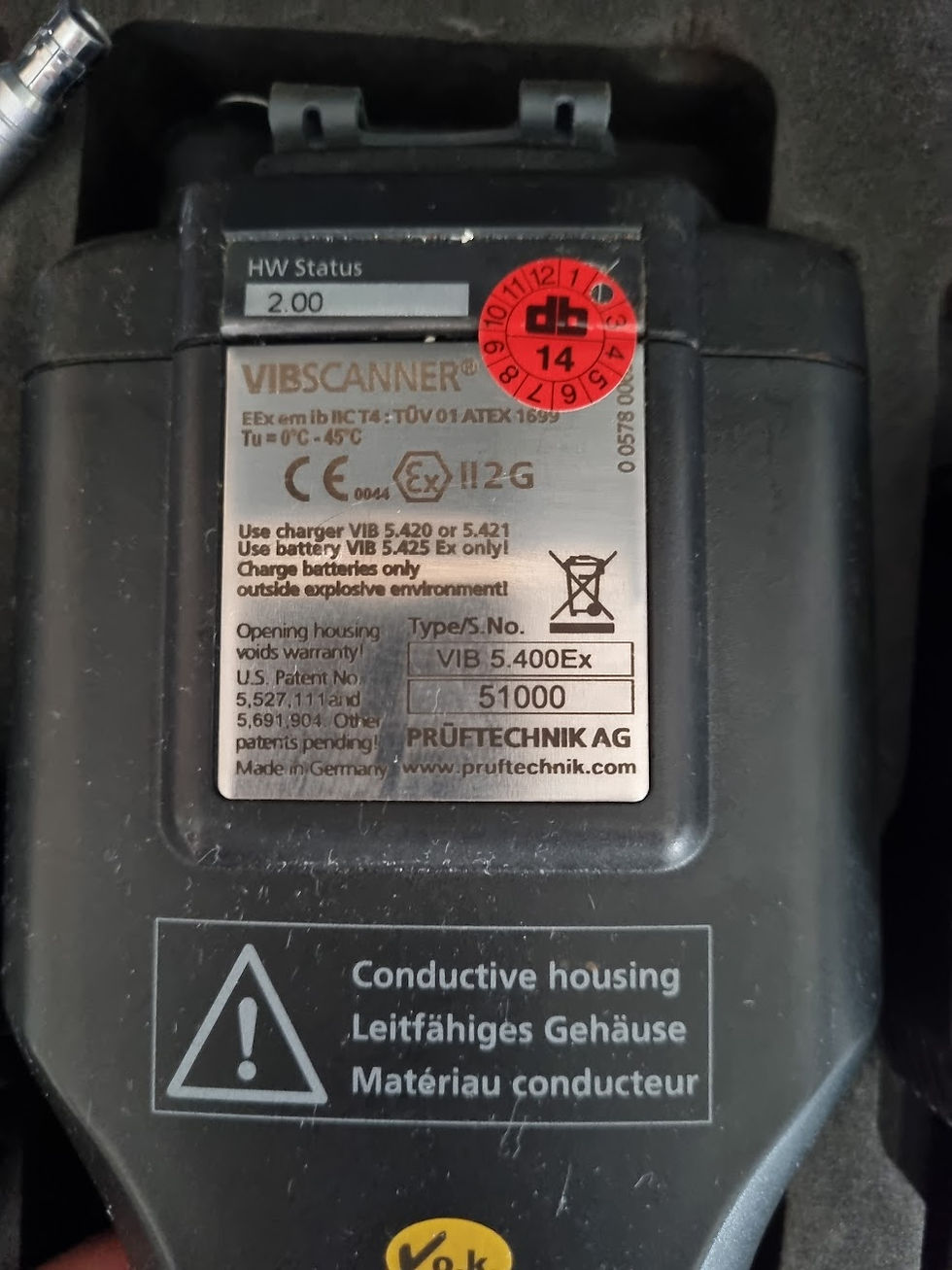 Thumbnail: VIBSCANNER VIBRATION MEASUREMENT VIB 5400 EX
