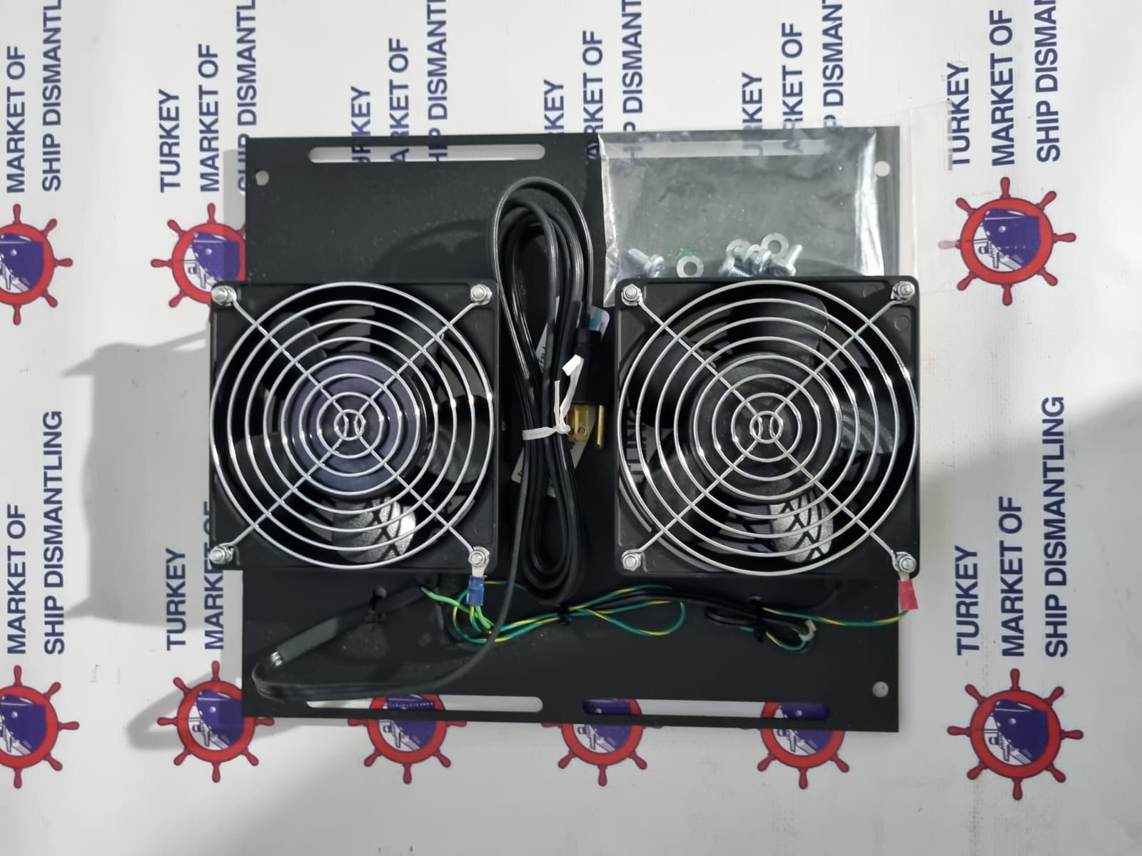 RITTAL 994941Axial Fan,, 10 1/4 in Width, 1 3/4 in Depth, 115V AC