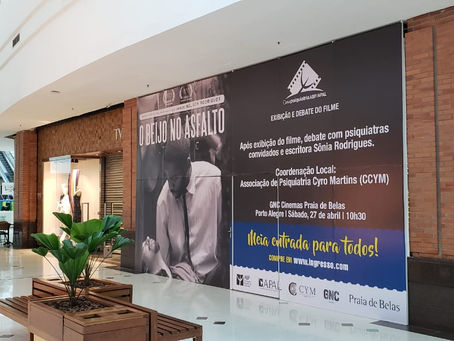 Projeto Cinepsiquiatria ABP/APAL completa dois anos em Porto Alegre