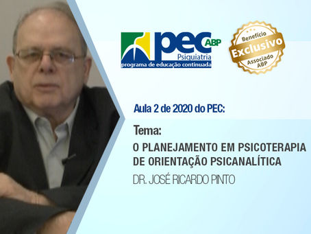 Aula do PEC apresenta tema sobre Psicoterapia psicoanalítica