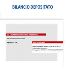 Bilancio aziendale storico
