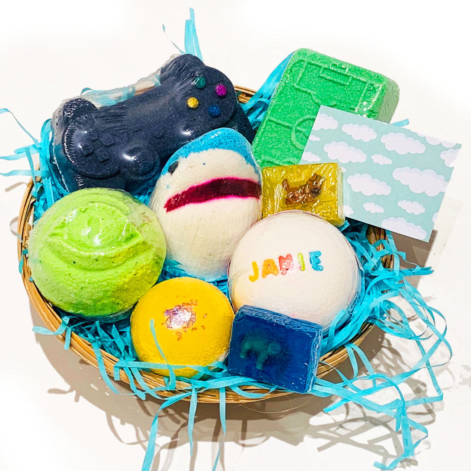 For Boy Kid Personalised Bath Bomb