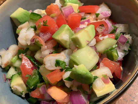 Shrimp and Avocado Ceviche 