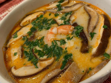 Thai Coconut Soup AKA Tom Kha Gai