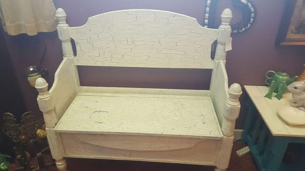 Thumbnail: Handmade Mudroom Bench