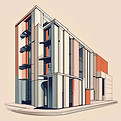 an image suitable for logo illustrating 