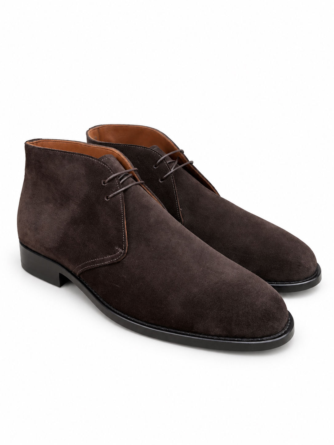 Chukka Boot in Dark Brown Suede