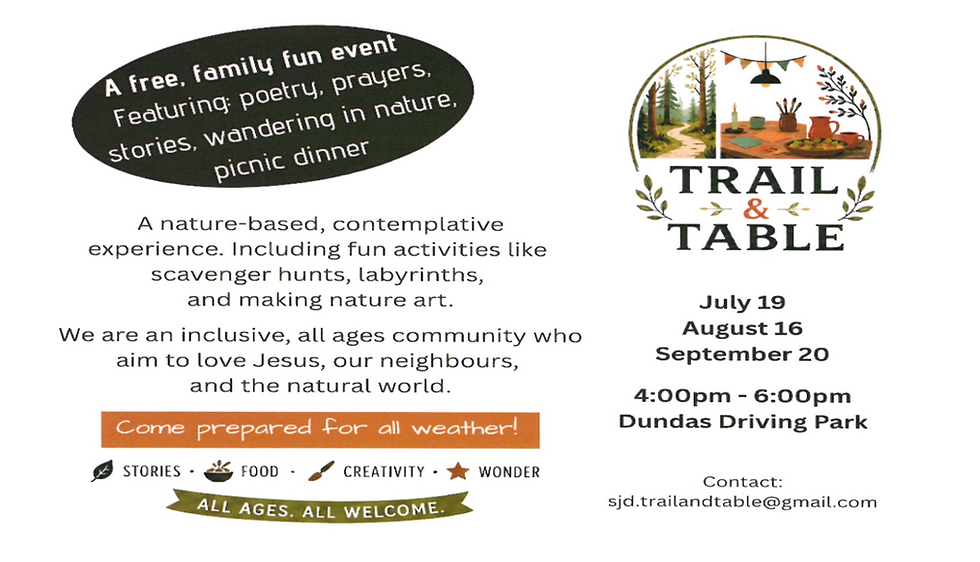 PARISH NEWS - AUGUST 20TH