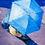 Thumbnail: Blue Umbrella Casting a Shadow