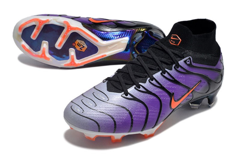 Miniatura: Nike Air Zoom Mercurial Superfly 9 Elite SG Anti-Clog TN Roxo - L