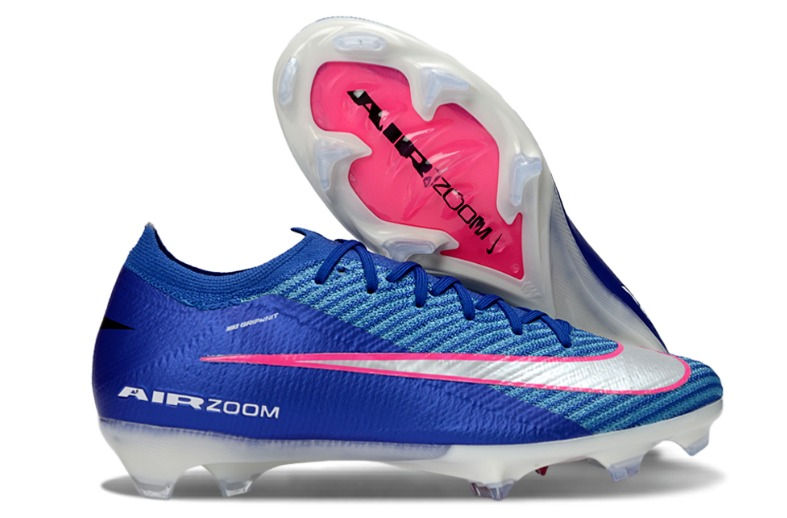 Miniatura: Nike Mercurial Air Zoom Campo FG Azul e Rosa