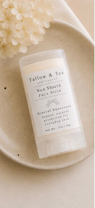 Thumbnail: Tallow Face Sun Protectant Stick-Unscented