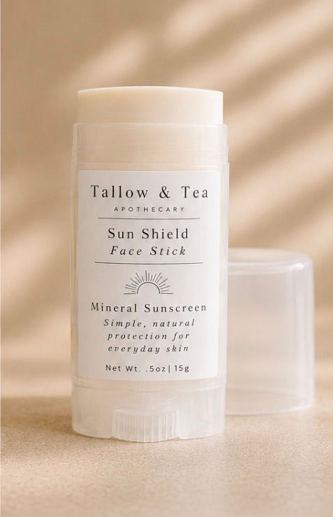 Thumbnail: Tallow Face Sun Protectant Stick-Unscented
