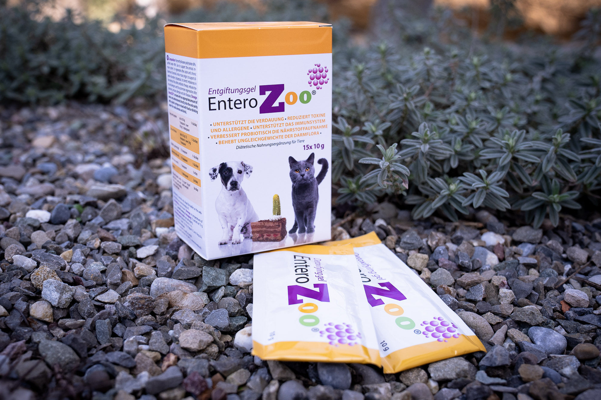 EnteroZoo Entgiftungsgel 15x10g Sachets
