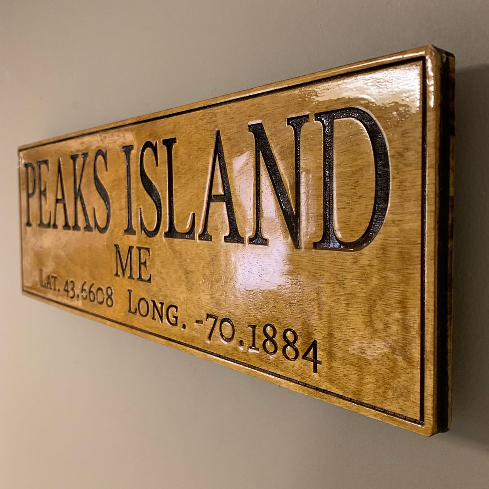 Thumbnail: City/Town Coordinates Wall Decor