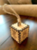 Thumbnail: "Baby's First Christmas 2020" 3D Ornament