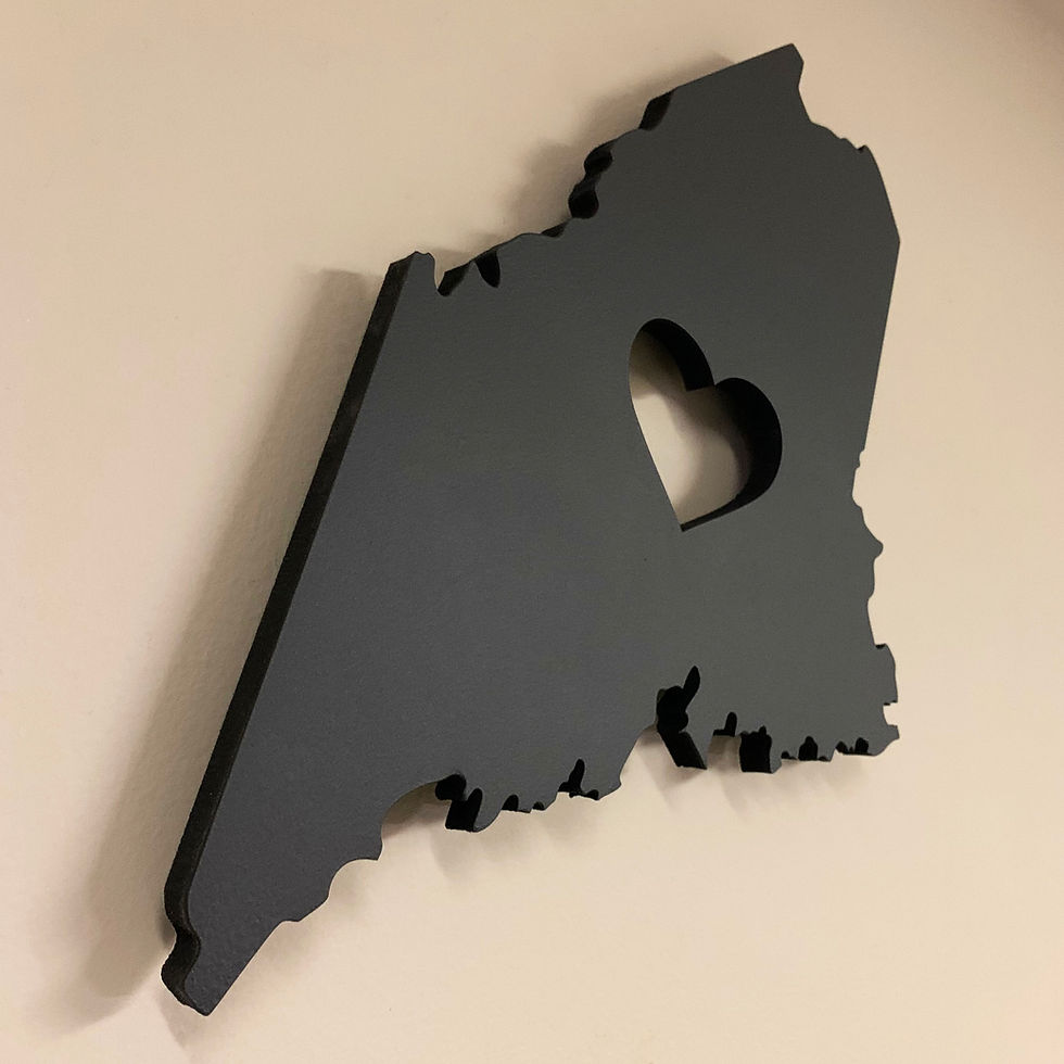 Thumbnail: Maine Silhouette Wall Decor