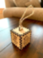 Thumbnail: "Baby's First Christmas 2020" 3D Ornament