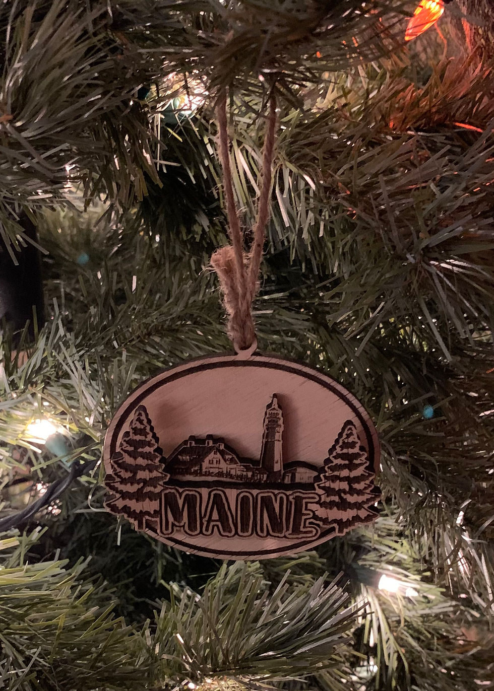 Thumbnail: Scenic Maine 3D Ornaments