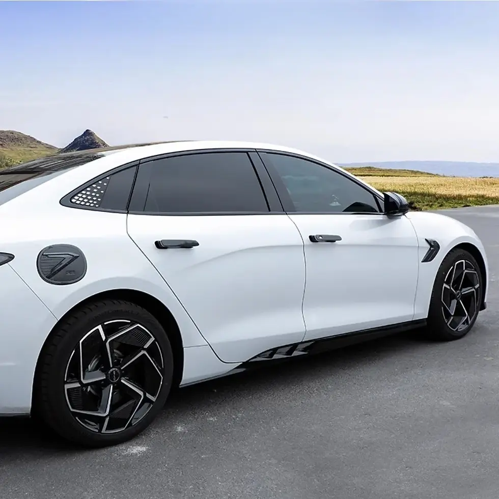 Küçük resim: BYD SEAL AWD Uyumlu Karbon Fiber Görünümlü Dış Kapı Kolu Koruyucu Kaplama Seti - Red Lion Parts