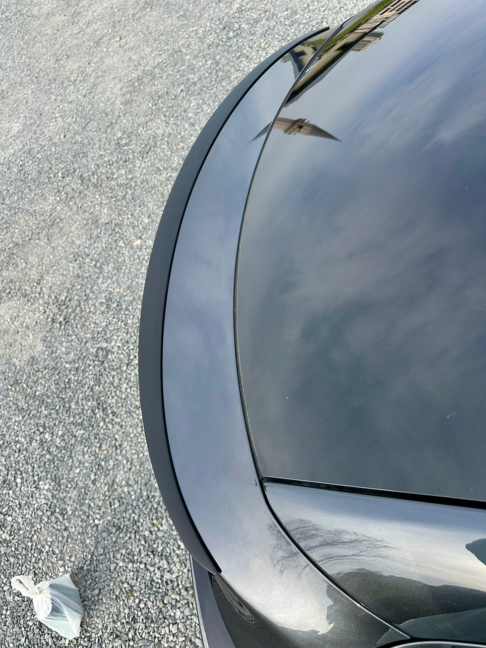 Küçük resim: Tesla Model Y Juniper Makyajlı Kasa Bagaj Üstü Pro Version Mat Siyah Sportif Spoiler - Red Lion Parts