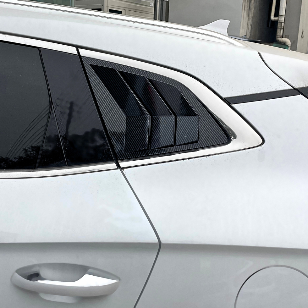 Küçük resim: BYD Seal U Karbon Fiber Görünümlü Kelebek Cam Kaplama Seti - Red Lion Parts