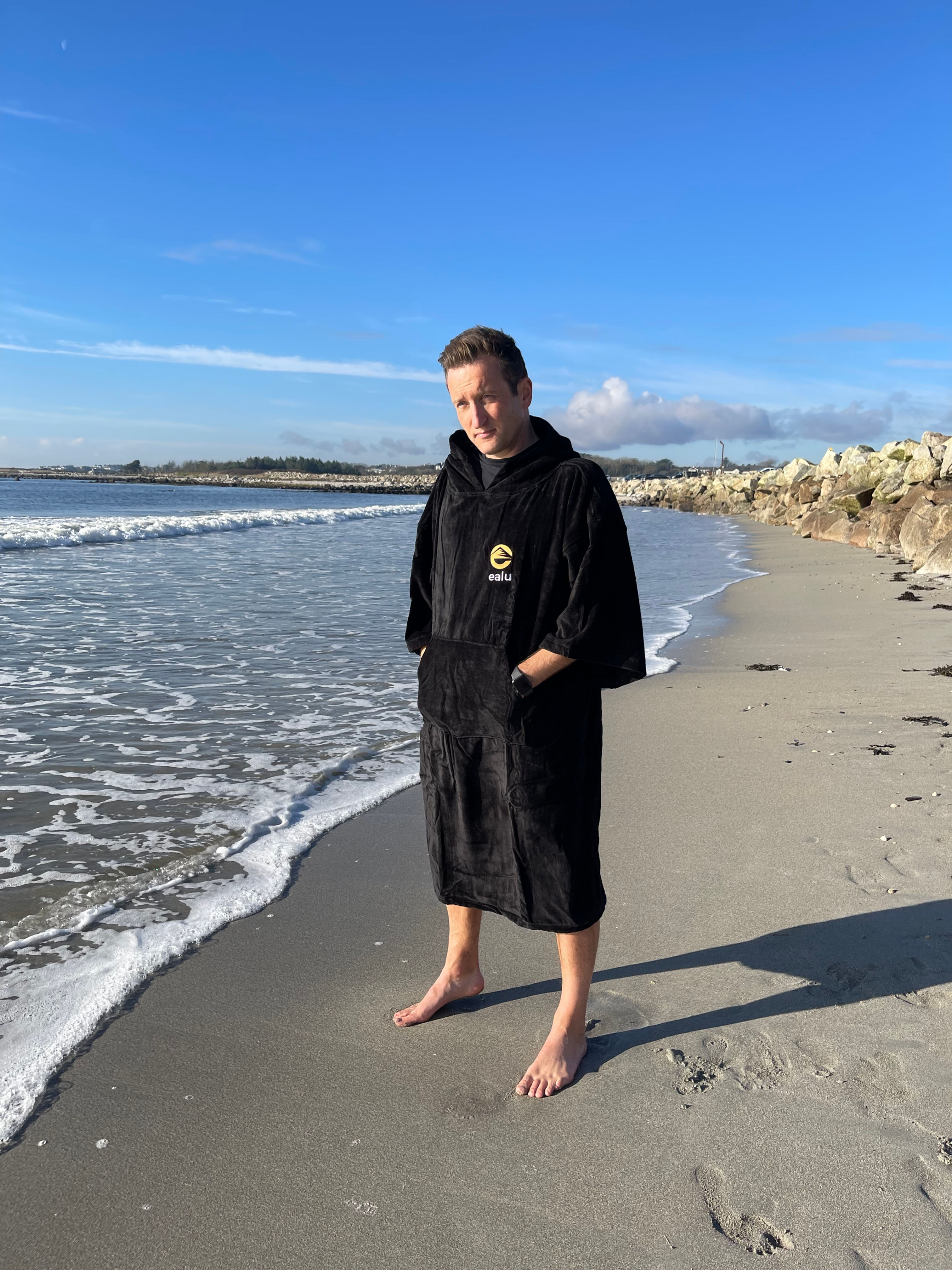 Ealu Adult Cotton Changing Robe | Large