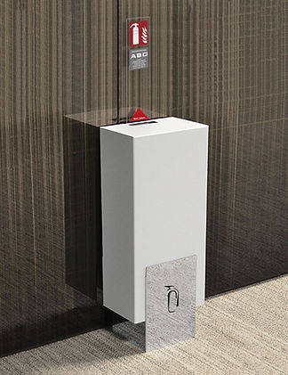 Design fire extinguisher cabinet