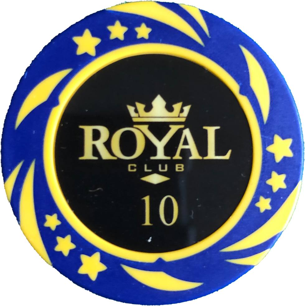 Miniatura: Fichas estilo ROYAL en packs de 25 unidades