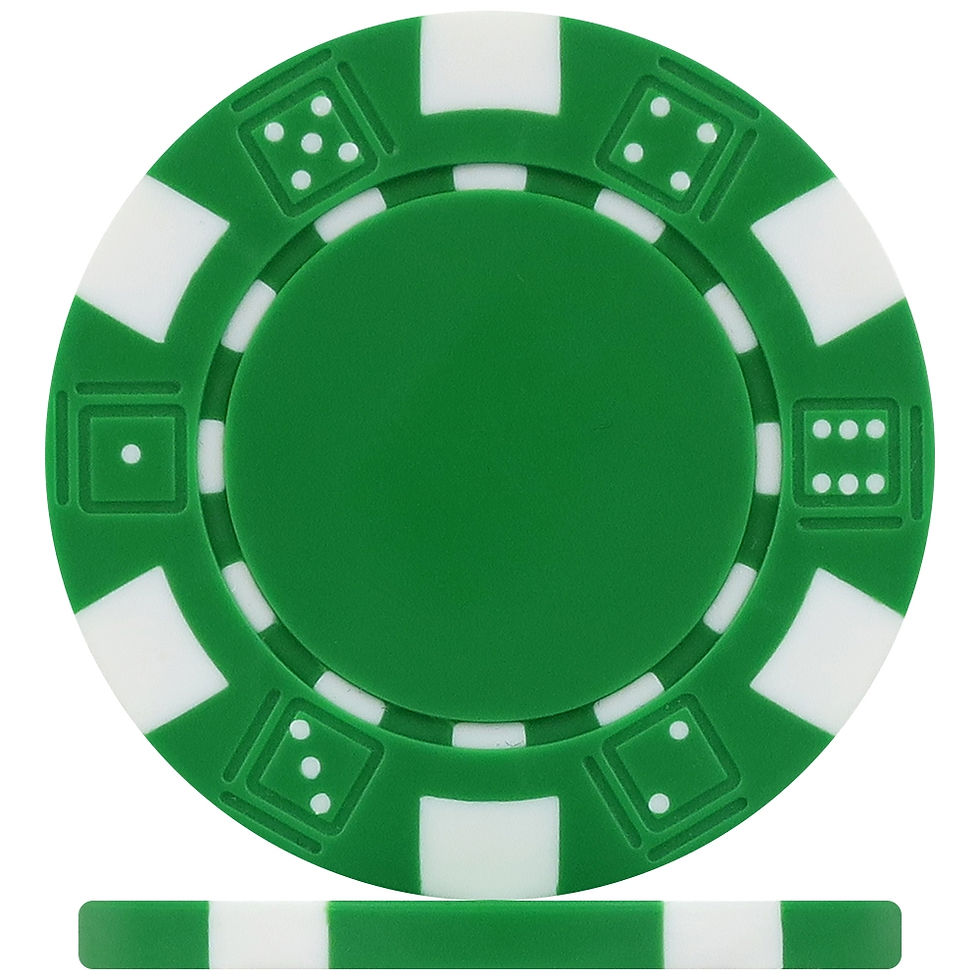 Miniatura: Set de 200 Fichas de Poker PLAIN