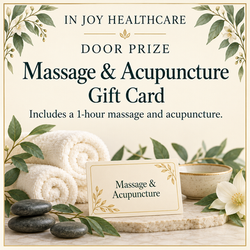 InJoyMassage & Acupuncture Door Prize