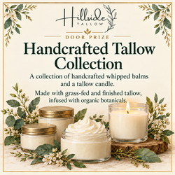 Hillside Tallow botanical prize card