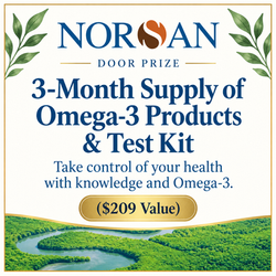 Norsan Omega-3 Door Prize Card