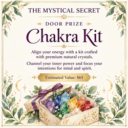 The Mystical Secret_Chakra Crystal door prize