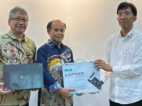 Axioo dan ITB Sebarkan Hasil Riset Laptop Merah Putih