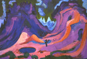 Ludwig Kirchner, Die Amselfluh.jpeg