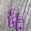 Thumbnail: Canes Canes Canes | Lilac & purple dashes #1