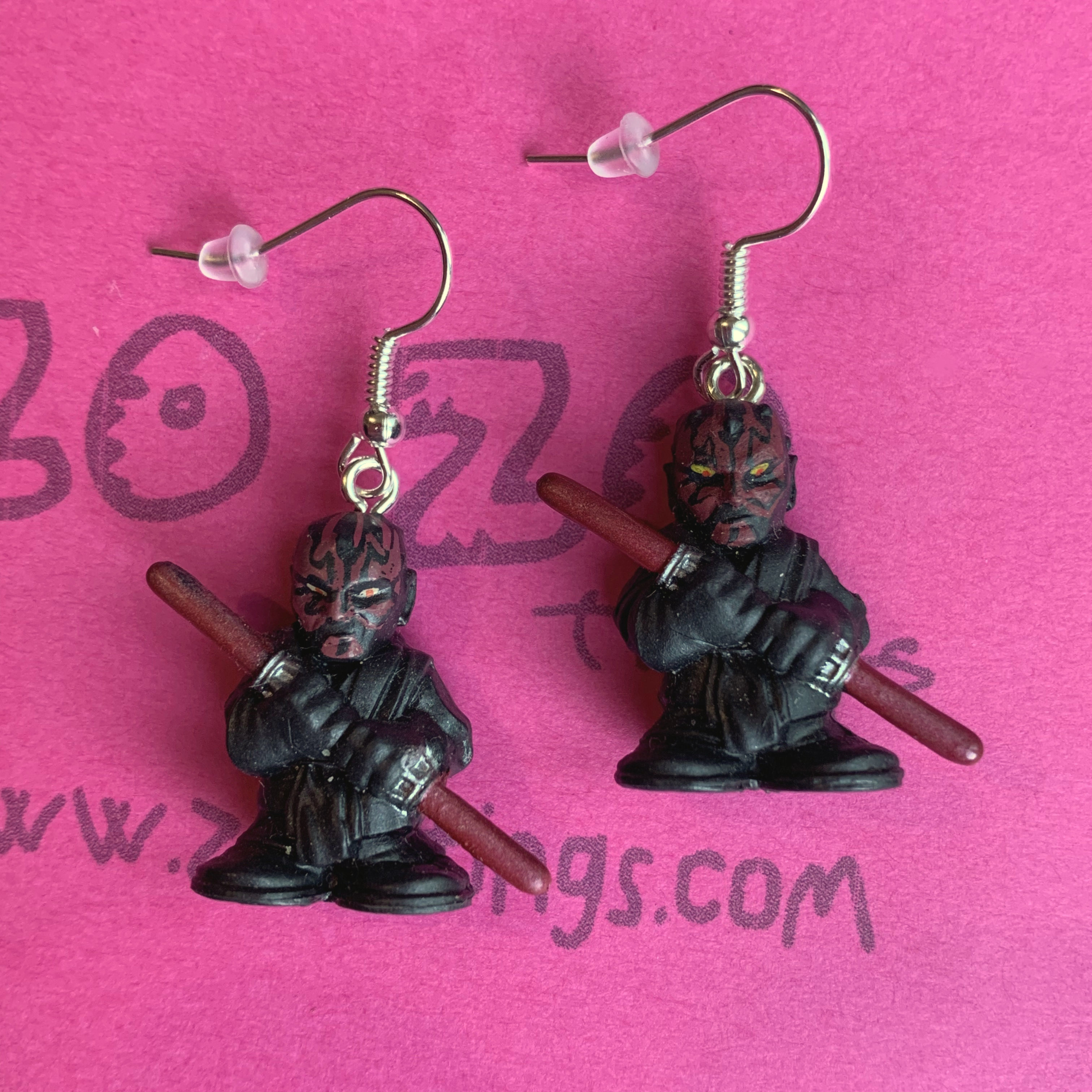 Star Wars Darth Maul Fighter Pod Earrings