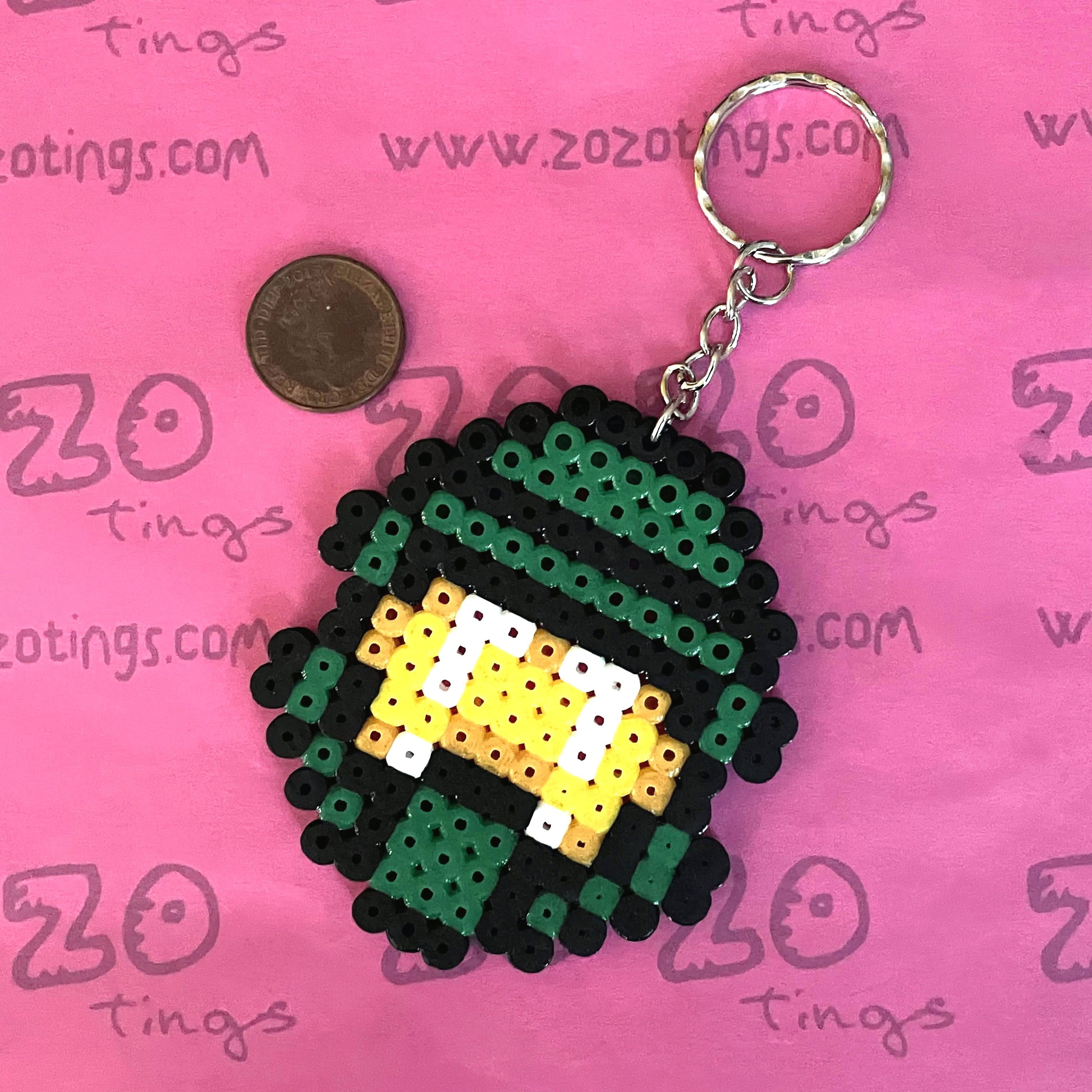 Halo 'Master Chief' Pixel Keyring