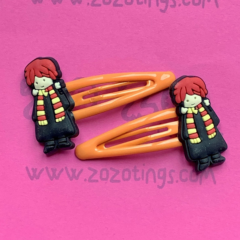 Thumbnail: Harry Potter 'Hogwarts' Snap Hair Clips