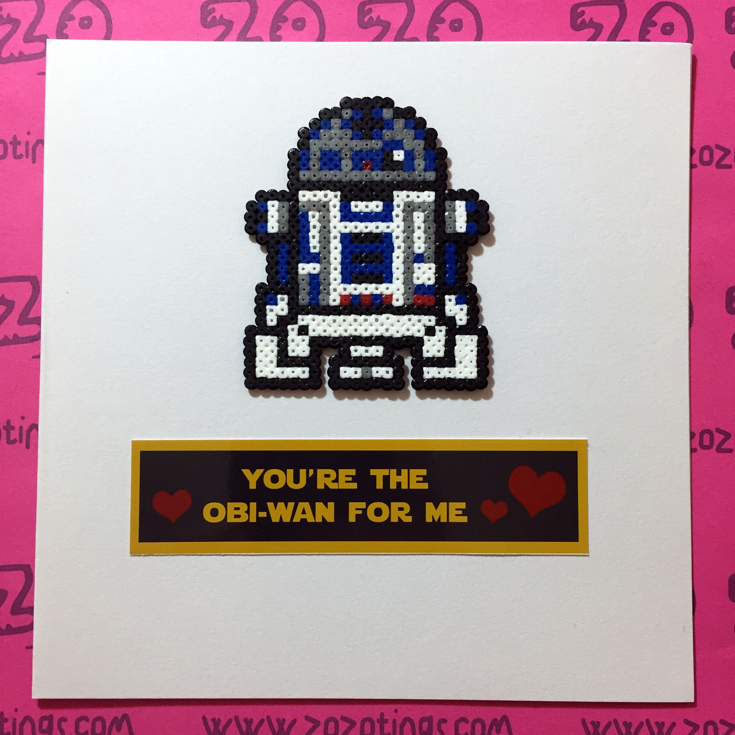 Star Wars R2-D2 You're The Obi-Wan Card