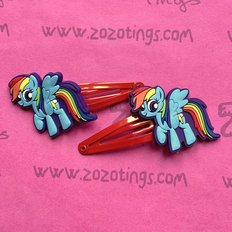 Thumbnail: My Little Pony Snap Hair Clips