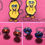 Thumbnail: Sesame Street Metal Stud Earrings