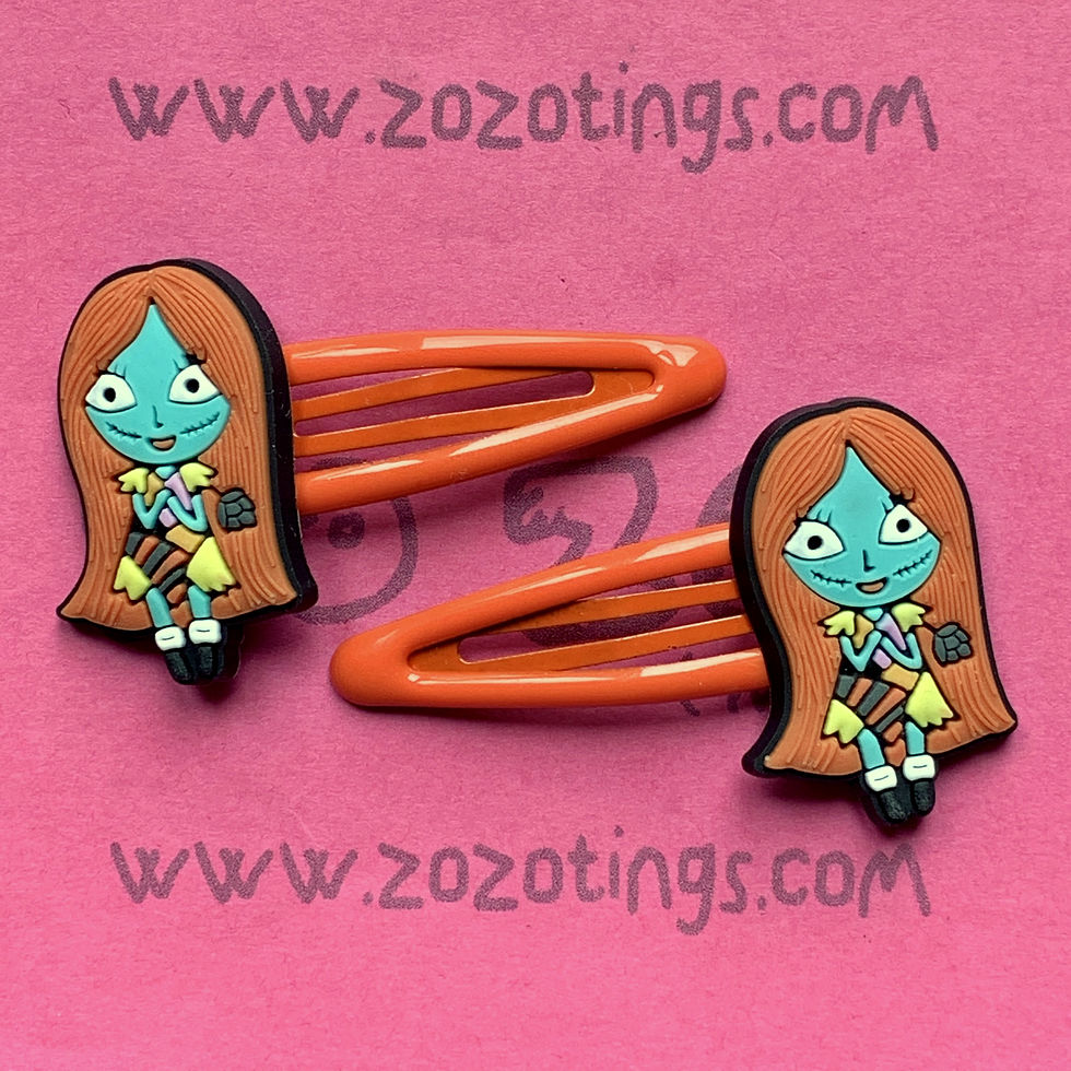 Thumbnail: Nightmare Before Christmas Snap Hair Clips