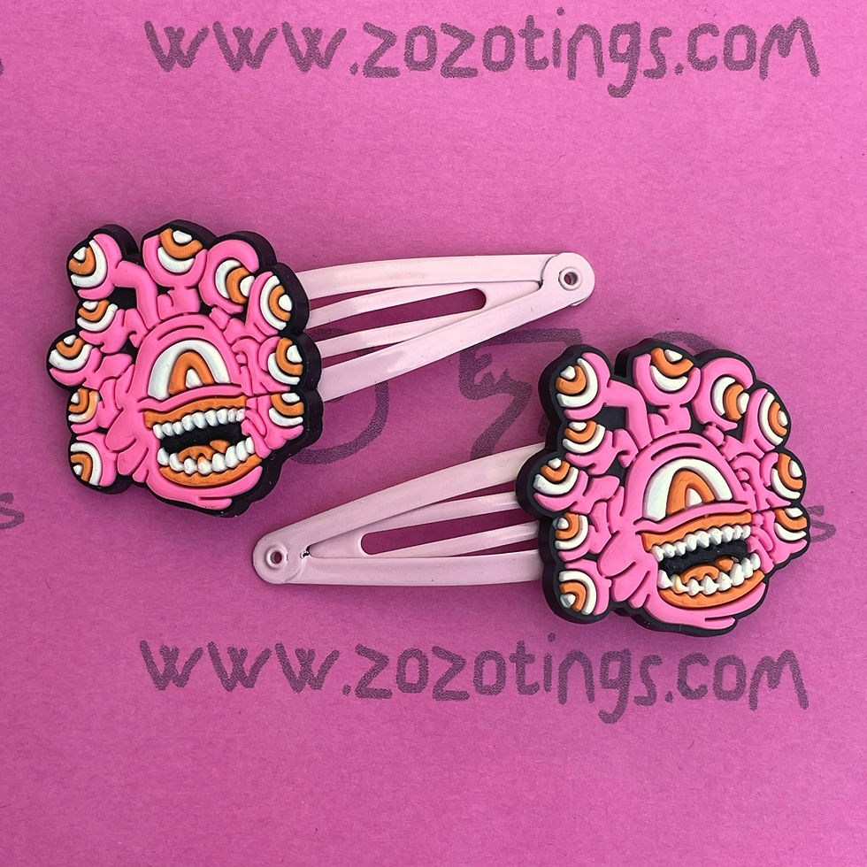 Thumbnail: Dungeons & Dragons Snap Hair Clips