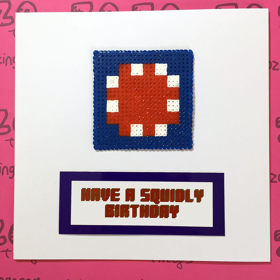 Have A Squidly Birthday Card