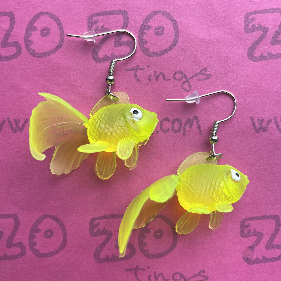 Thumbnail: Goldfish Earrings