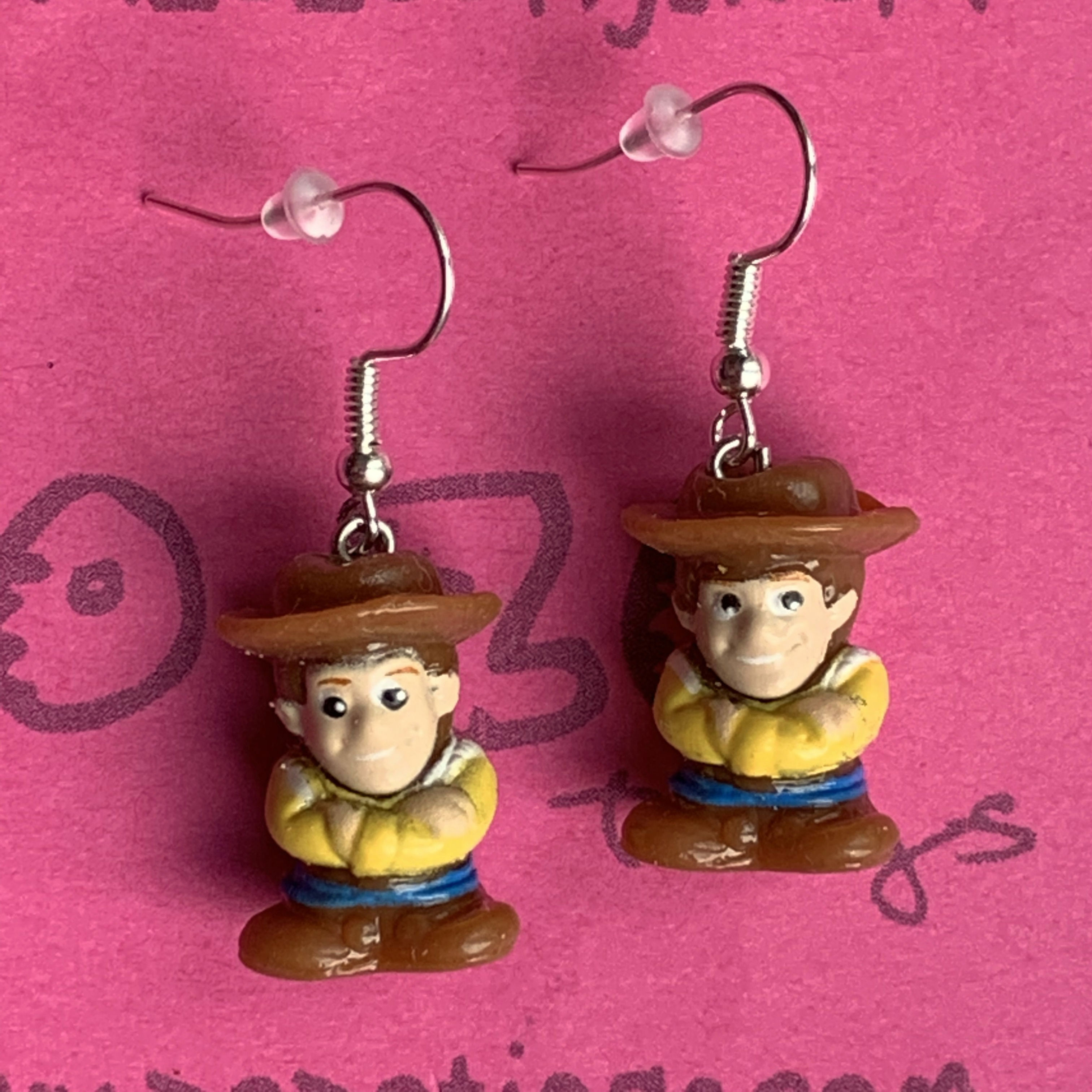 Toy Story Sheriff Woody Earrings