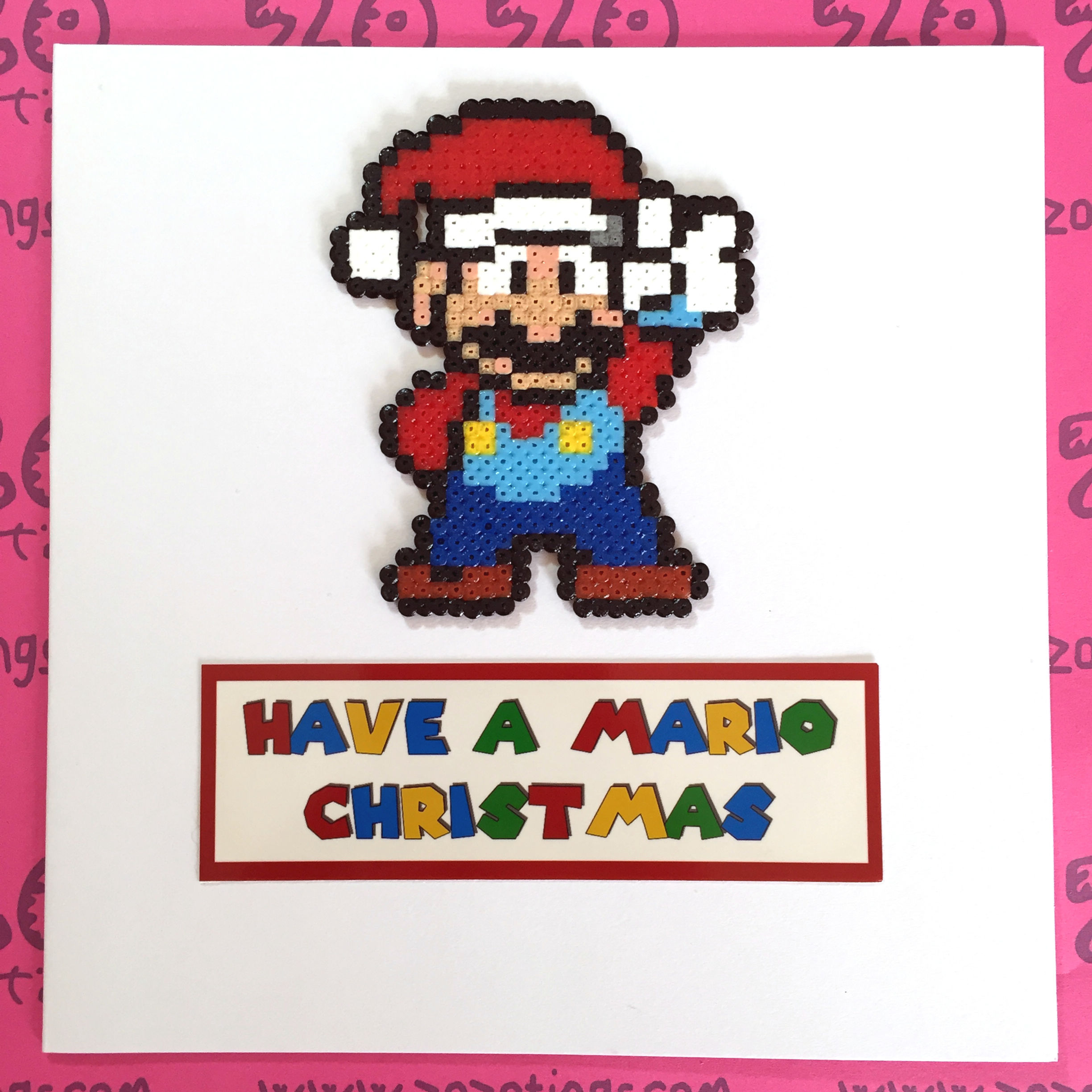 Have A Mario Christmas Card