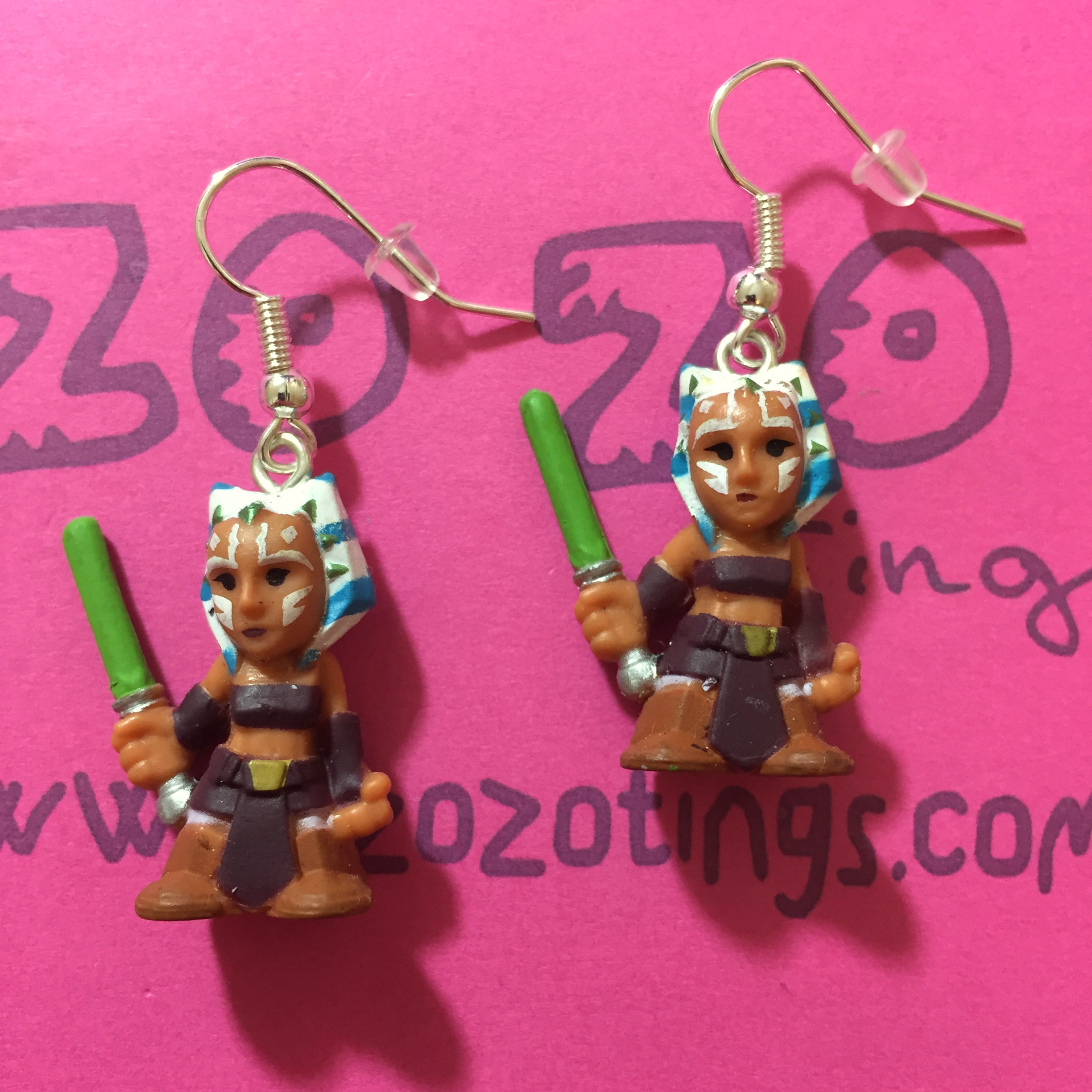 Buy Star Wars Ahsoka Tano Fighter Pod Earrings Zozotings